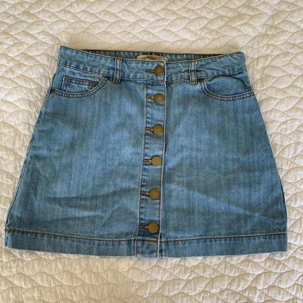 Denim skirt